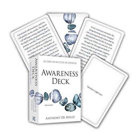 Awareness Deck: 108 Cards for Reflection and Inspiration : De Mello ...