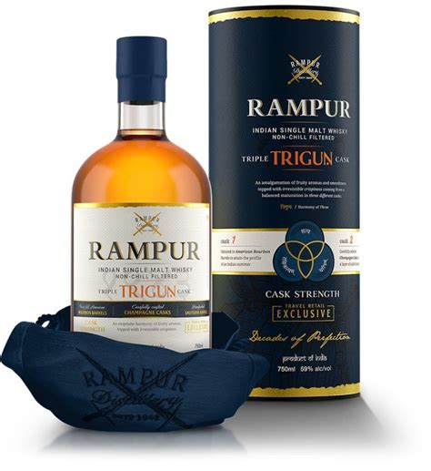 Add a royal flavour to your malt stash with these bottles of Rampur whiskey