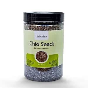 NATURE NOSH Chia Seeds 500g - Seeds for Weight, Eating, Skin Glow ...