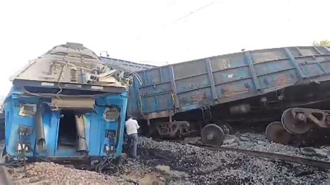 2 goods trains collided in Punjab, drivers of both trains seriously ...