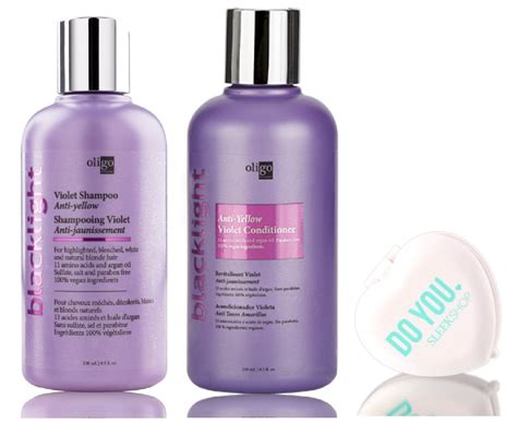Buy Oligo Blacklight Anti-Yellow VIOLET Shampoo & Conditioner DUO Set ...