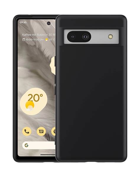 Foluu Silicone Case for Google Pixel 7A, Slim Rubber Bumper with ...