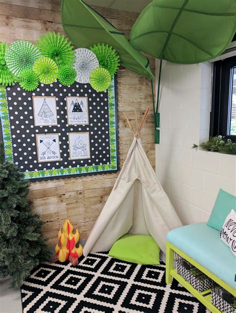 Camping Themed Reading Corner at Kenneth Mcgray blog