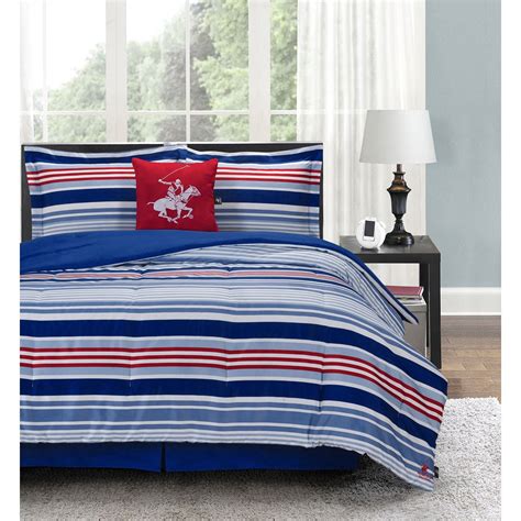 Beverly Hills Polo Club 5-Piece Comforter Set - Walmart.com