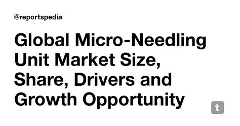 Global Micro-Needling Unit Market Size, Share, Drivers and Growth ...