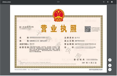 【政策】五河县颁发首张自助打印营业执照_审核