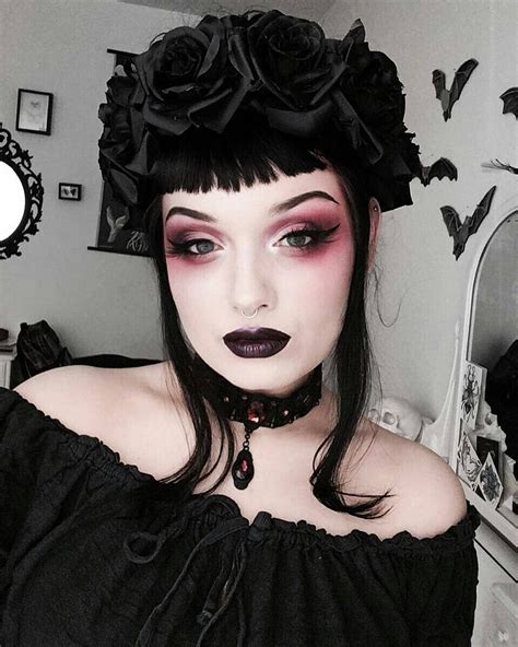 Dark Goth Makeup