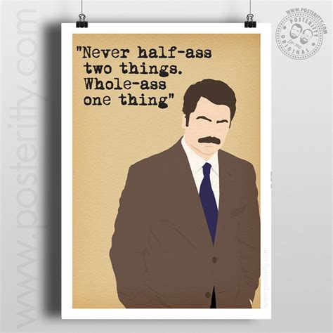 Parks And Recreation Quotes Ron Swanson