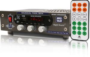 Night Guard NG Stockist AC/DC FM Radio Bluetooth, multimedia Speaker ...