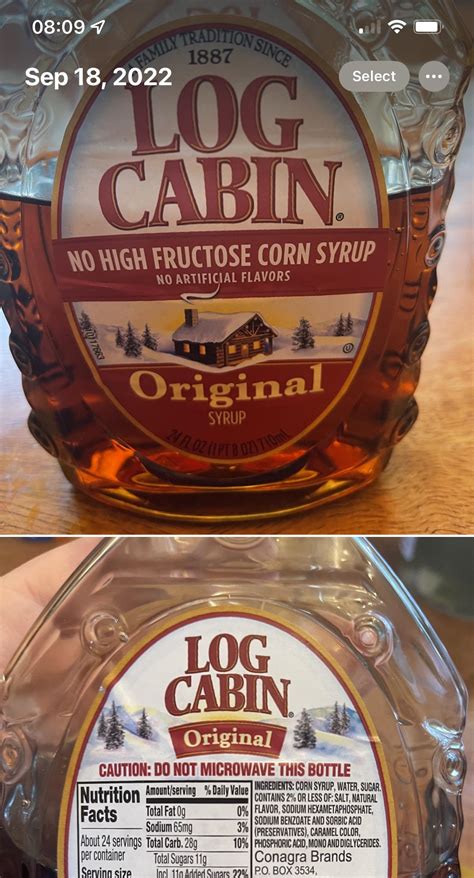 Log Cabin Syrup Logo Buy Log Cabin Syrup, Original 36 Ounces Online