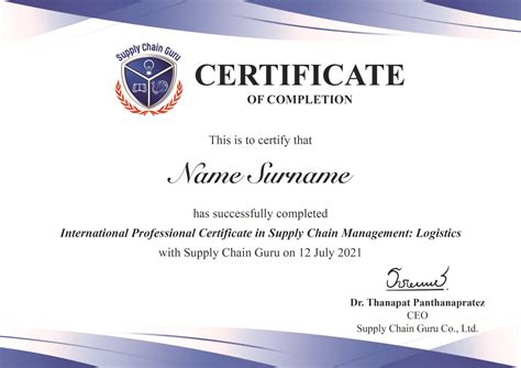 Clinical Supply Chain Certification - prntbl.concejomunicipaldechinu.gov.co