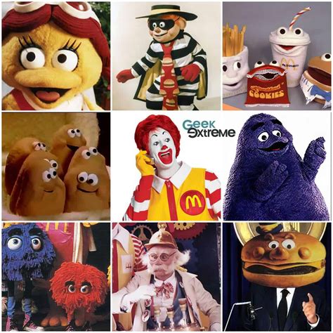 Original Mcdonalds Characters Names Pin By Eric Hall On Billy Curtis