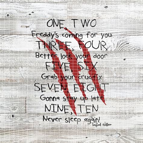 Freddy Krueger Song