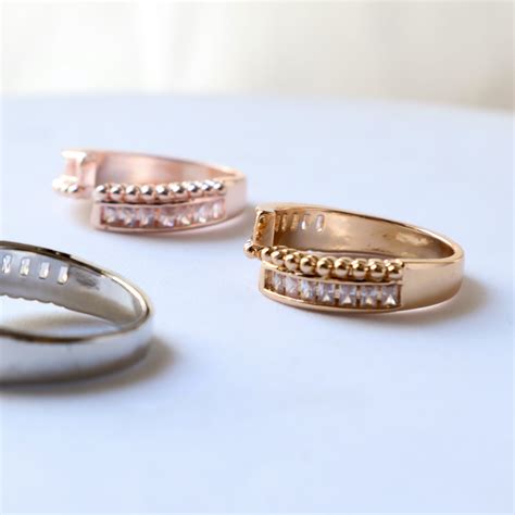 Sphere 18K Gold and Silver Plated Ring – Ash Designs