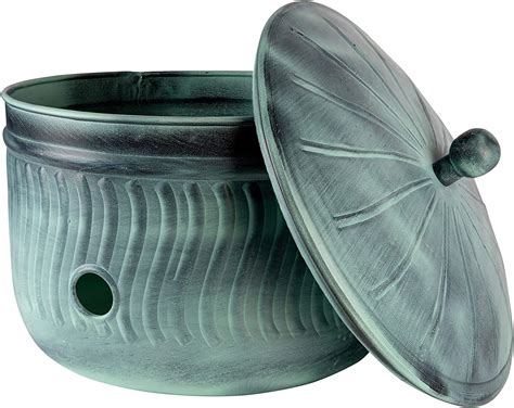 Hose Container With Lid 2850 Turtle Hose Pot – Florence & New