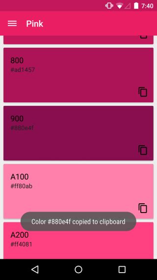 Image result for Android Color Codes