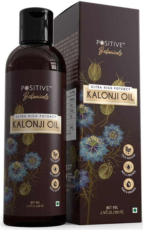 POSITIVE Kalonji Oil for Hair Growth & Overall Wellness | Black Seed ...