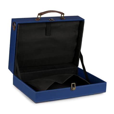 Blue laptop briefcase – GoneCase