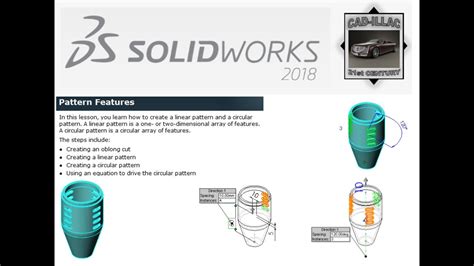 Image result for Patterning Features in SolidWorks