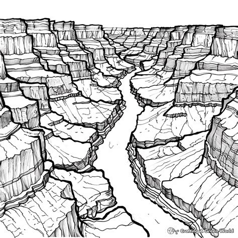 Grand Canyon Coloring Pages - Free & Printable!