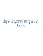 Image result for +Comparing Two Sample Means Hypothsis Testing