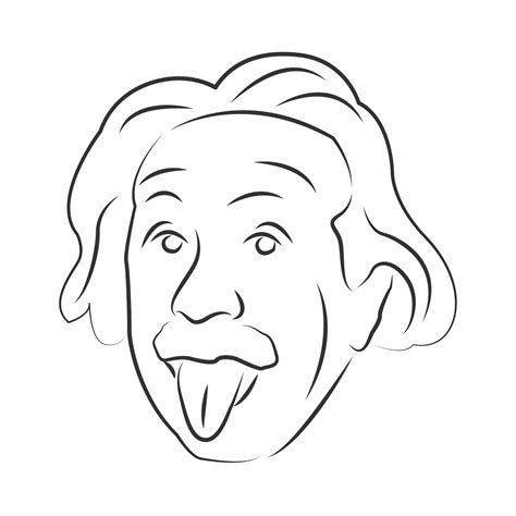 Albert Einstein Drawing
