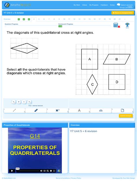 Image result for MathsWatch VLE