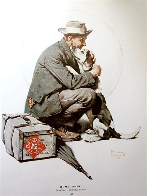 Homecoming/hobo Norman Rockwell Magazine Cover Prints - Etsy in 2022 ...