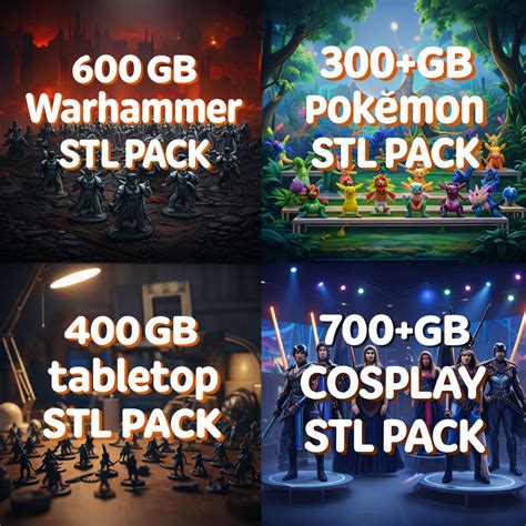 The Ultimate 3D Print Library – 100,000+ Ready-to-Print Models – Terror ...