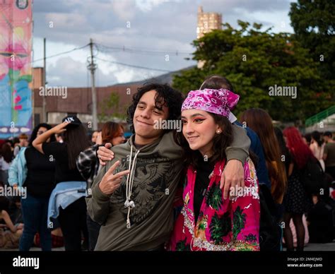 Medellin, Antioquia, Colombia - November 14 2022: A Young Colombian Man ...