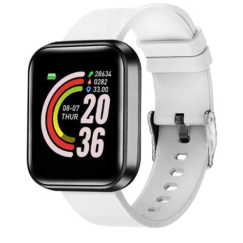 Bouncefit M I D116 Fitness Band Smart Watch for Men, Women, Boys, Girls ...
