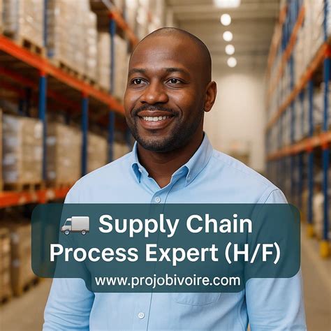Supply Chain Process Expert (H/F) | juin 2025 | Projobivoire
