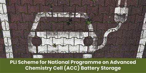 Explainer - PLI Scheme for Advanced Chemistry Cell | National Programme ...