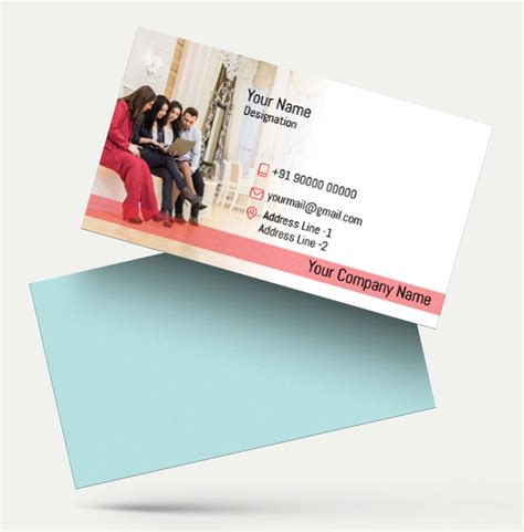 Colorful Event Management Visiting Cards – Order & Print Online