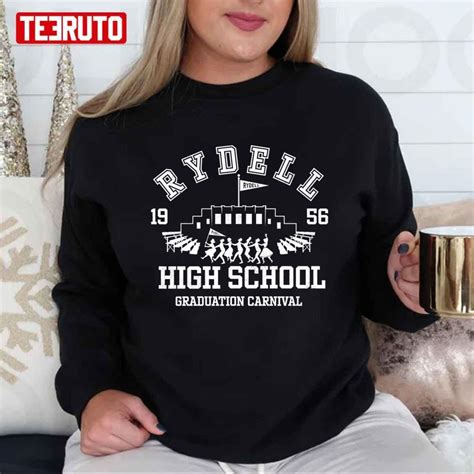 Grease Rydell High School Graduation Unisex T-Shirt - Teeruto