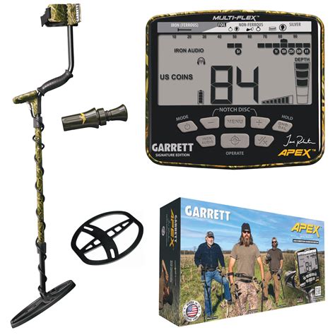 Garrett Jase Robertson Signature Edition Apex Metal Detector ...