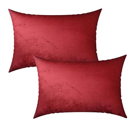 Wine Red Soft Woolen Double Bedsheet with Matching Pillow Covers ...