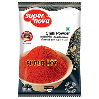 Super Hot Chilli Powder 250g – Supernova Food Products
