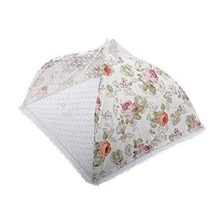 Buy Lauon Food Cover Mesh Food Tent, 17"x17", 6 Pack, White Nylon ...