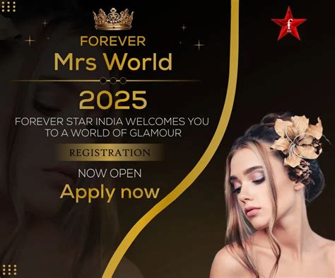 Mrs World 2026 | Season 6 | All World Beauty Pageant Application ...