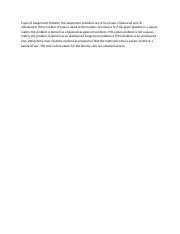 Image result for Balanced Assignment Problem