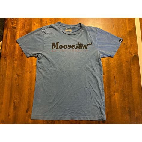 Moosejaw Mountaineering T Shirt Size Small (Flaws)... - Depop