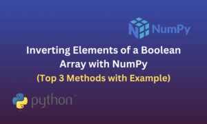 Image result for Boolean Array Python
