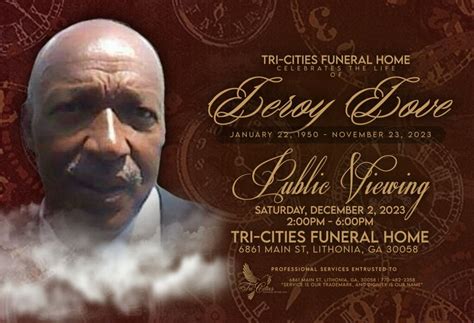 Leroy Love Obituary in Lithonia at Tri-Cities Funeral Home | Obit