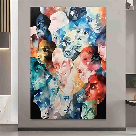 SAF Abstract Art Unframed vinyl Sparkle Coated Painting For Home Decor ...