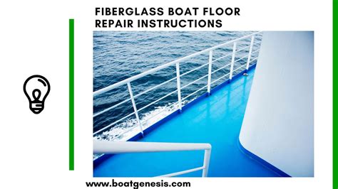 Fiberglass Boat Floor Repair Instructions | Boat Genesis