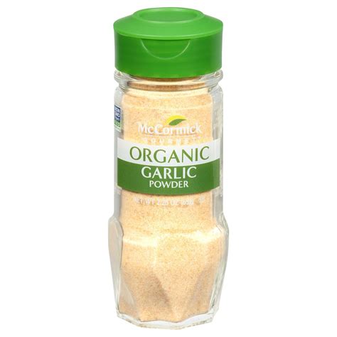McCormick Gourmet Organic Garlic Powder - Shop Herbs & Spices at H-E-B