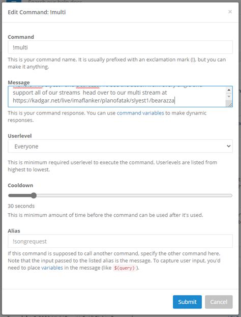 Image result for How to Add a WatchTime Command Nightbot