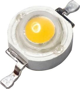 Electronic Spices pack of 20pcs 3W Cool white high power COB LED light ...