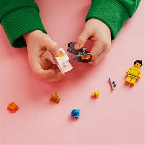 Buy Hamleys LEGO City Bathtub Stunt Bike Building Kit, 14 Pieces ...